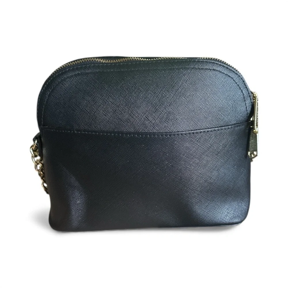 Steve Madden Black Saffiano Crossbody Bag w/ Chain Strap – EUC
